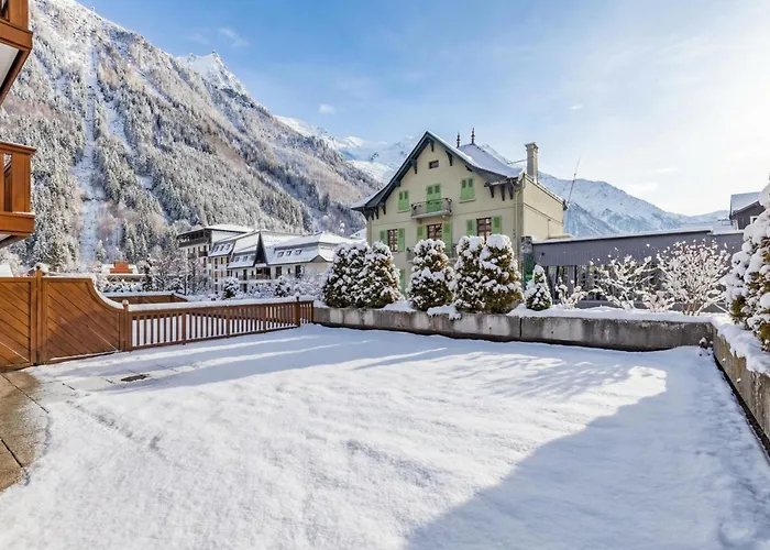 Duplex Aiguille Du Midi Large Terrasse - Happy Apartamento Chamonix Mont Blanc