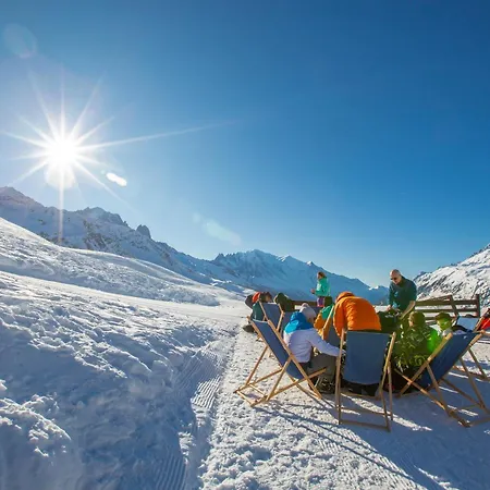 Duplex Aiguille Du Midi Large Terrasse - Happy Apartament